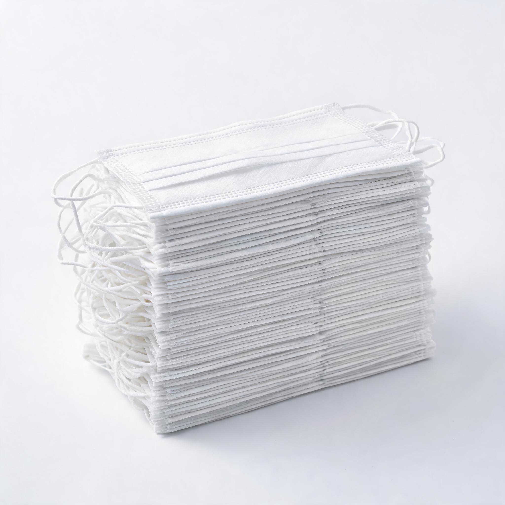 Surgical Mask Earloop White Disposable Nonwoven