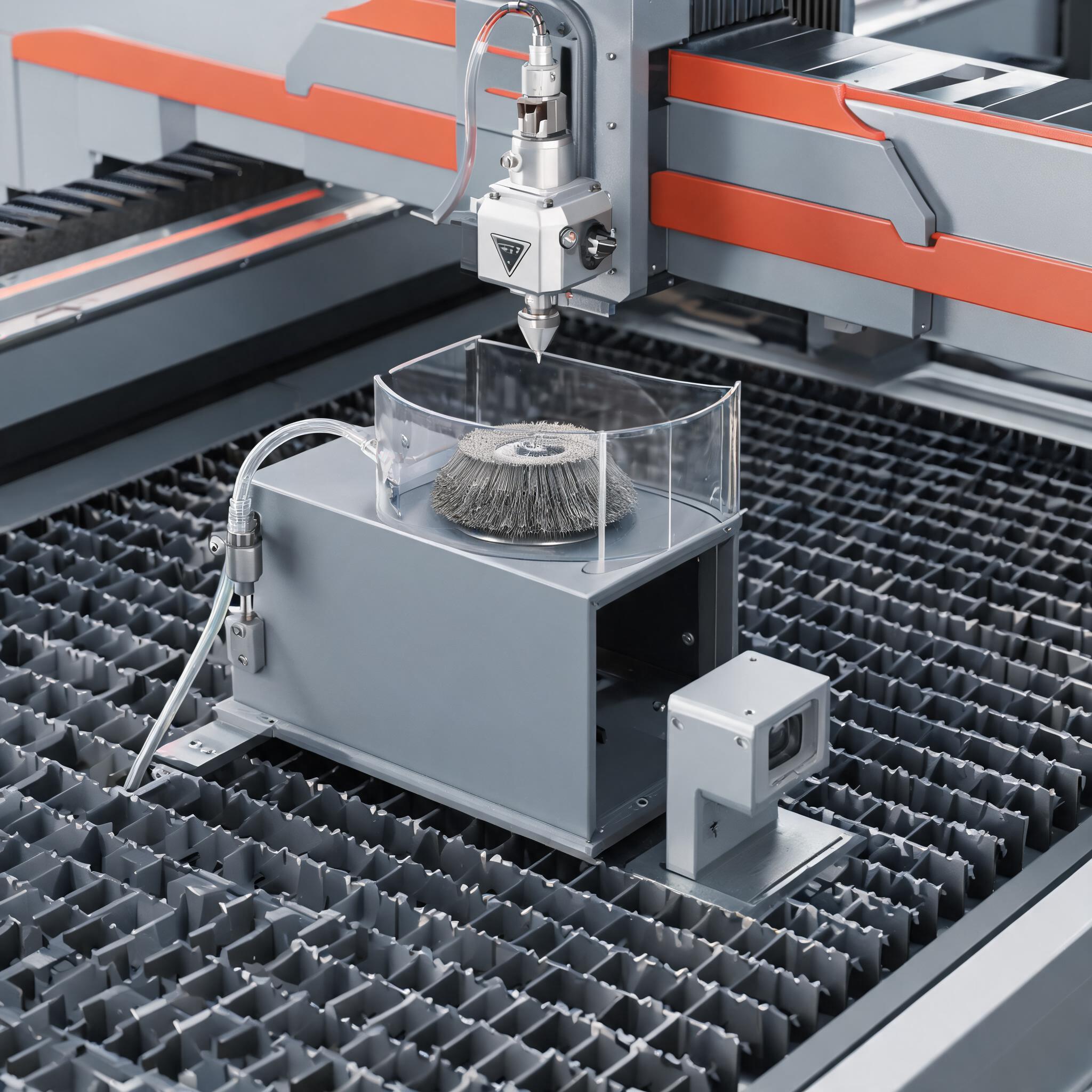Laser Cutting Nozzle Cleaning and Auto-Centering System laser cutting nozzle cleaning system