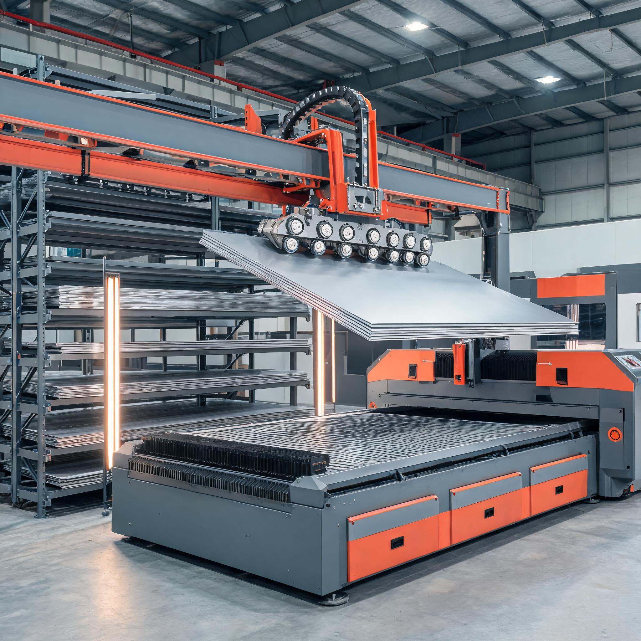 Laser Cutting Auto Loading and Unloading System laser cutting auto loading system