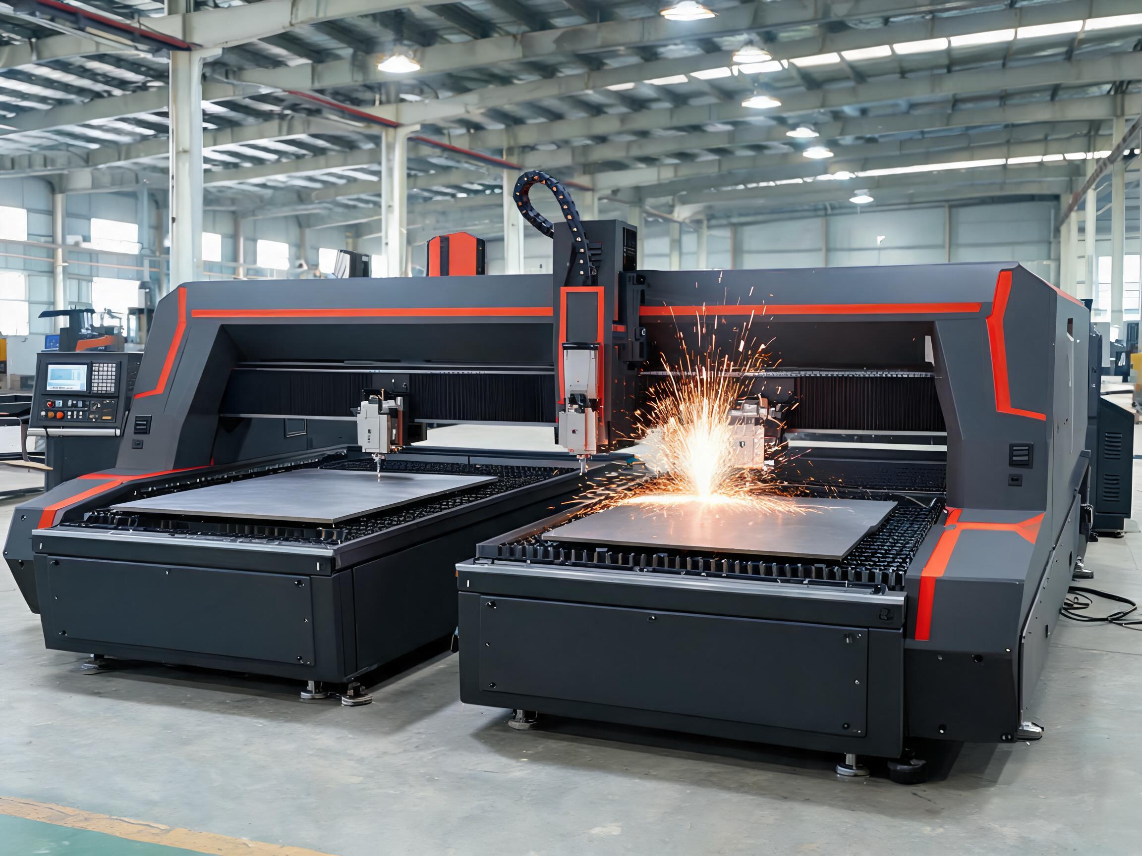 3000W Dual Worktable Fiber Laser Cutting Machine dual worktable fiber laser cutting machine