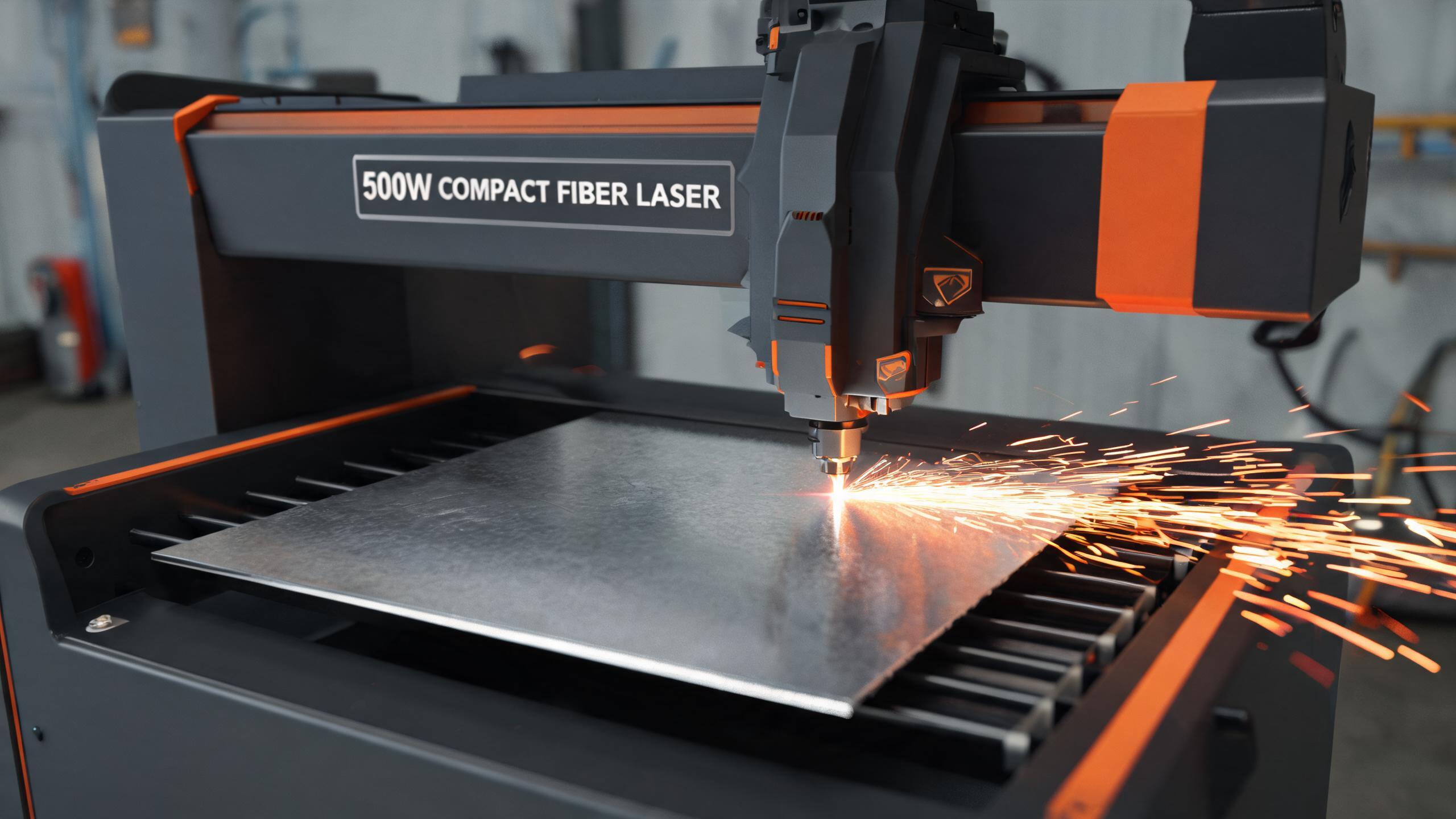 500W Economy Fiber Laser Cutting Machine 500W laser cutting