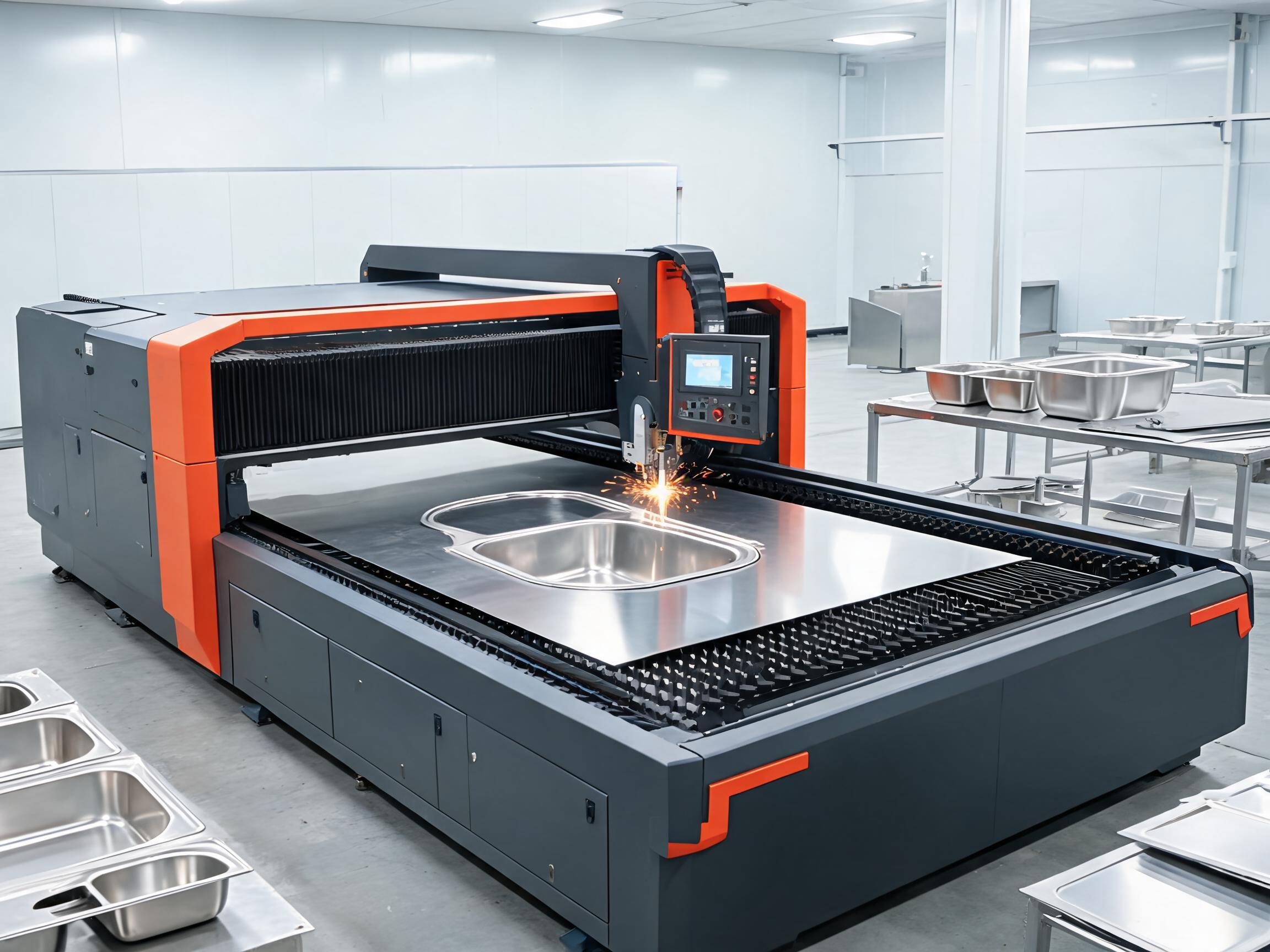 2000W Kitchenware Sheet Metal Fiber Laser Cutting Machine kitchenware sheet metal fiber laser cutting machine