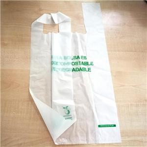Compostable Shopping Bag compostable t-shirt shopping bag