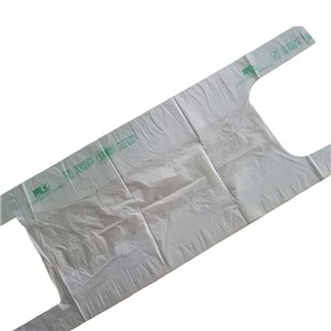 Biobased Compostable Vest Carrier Bags biobased biodegradable bags