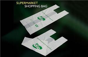 Biodegradable T Shirt Shopping Bags biodegradable grocery bags