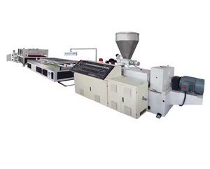 GERUI Customized Plastic Wood Making Machine WPC PVC windows Profile Extrusion Production Line wpc Profile Extrusion Line