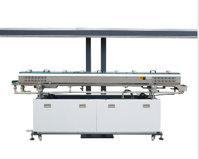 Heating water tank group of the RC-45 filament extrusion line