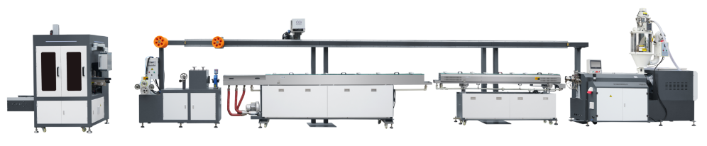 RC-45 standard-speed 3D printing filament extrusion and automatic winding line, complete machine lineup