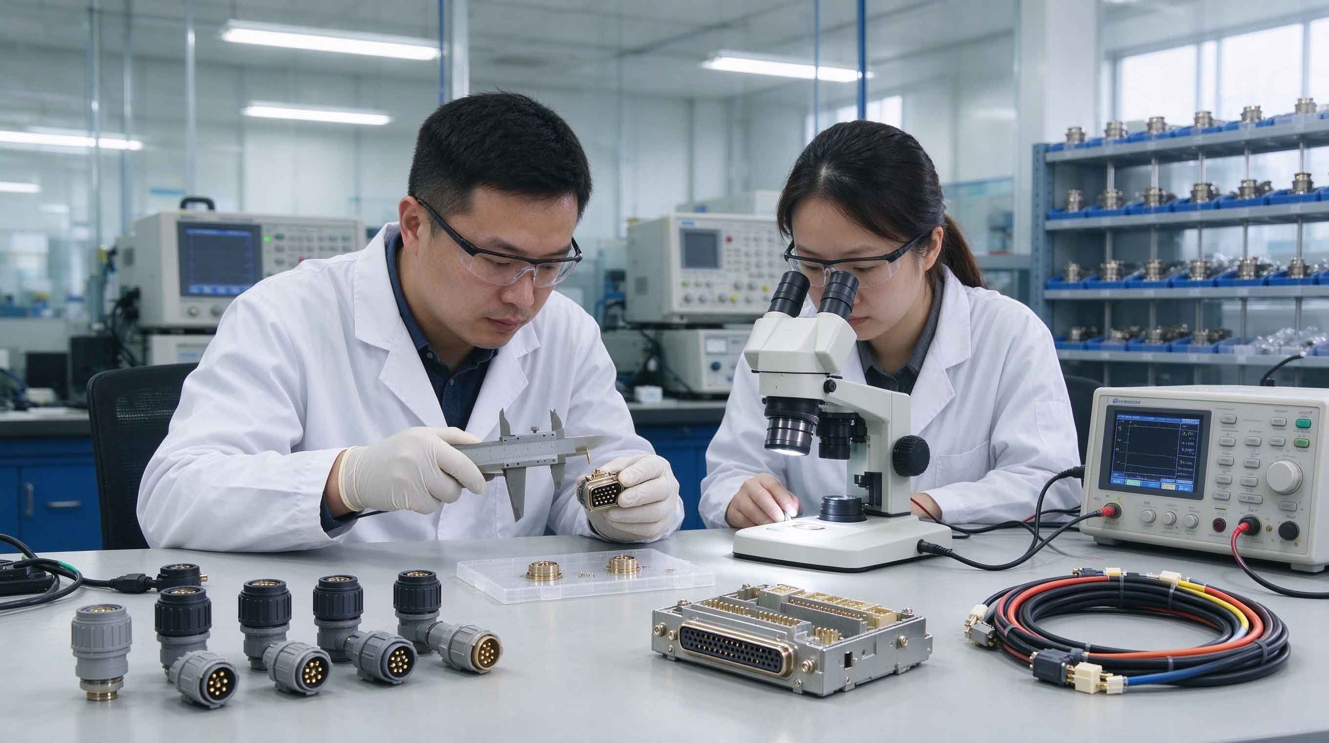 Quality Inspection Lab Linkwell Industrial Connect Co., Ltd factory