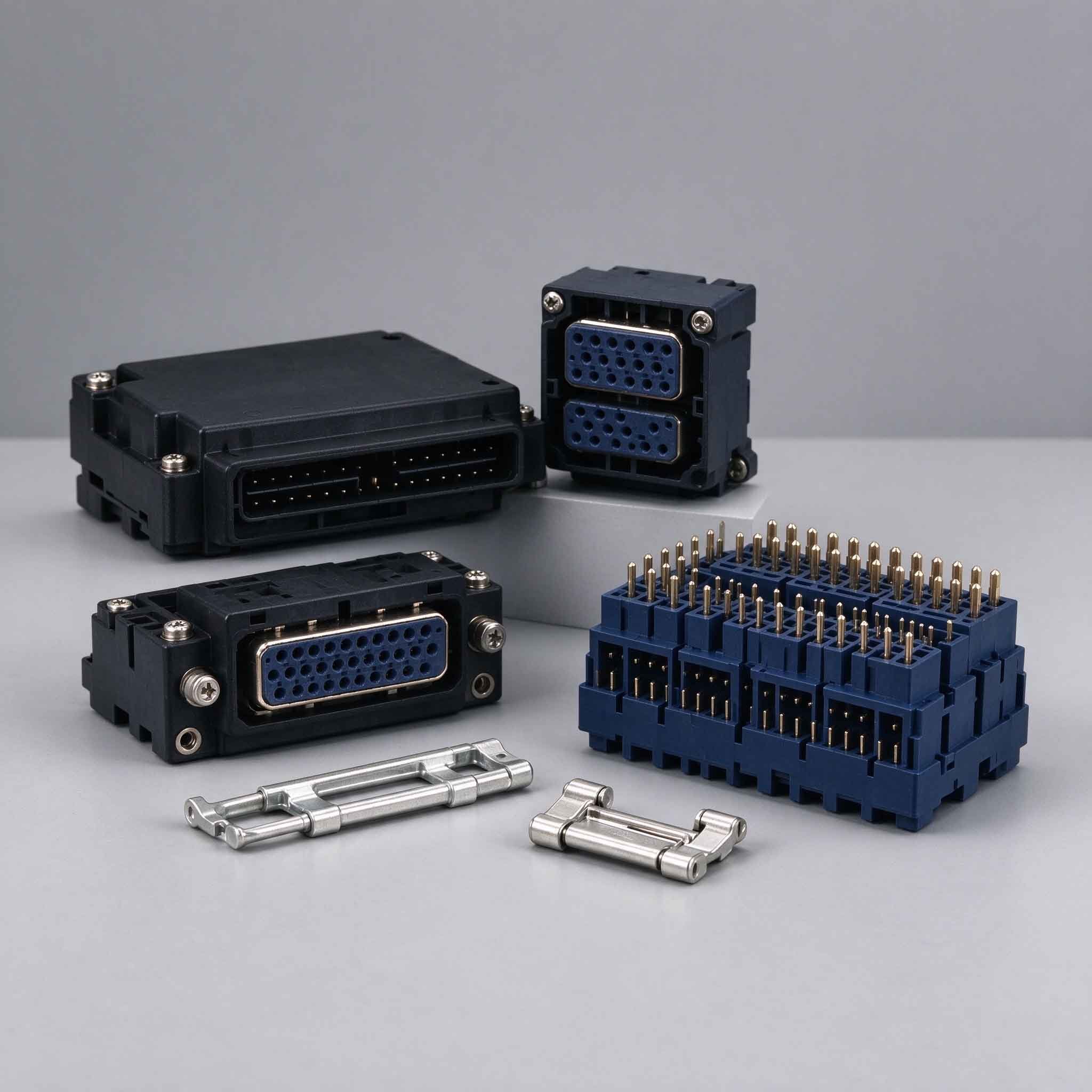 Rectangular Heavy‑Duty Connectors
