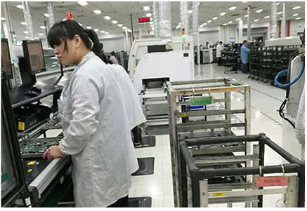 PCBA production workbench