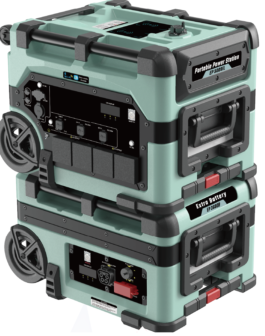 EP5000iL Smart Mobile Power Station LiFePO4
