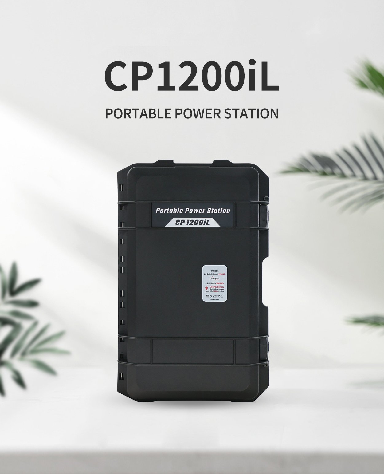 CP1200iL Compact Power Station detail 01