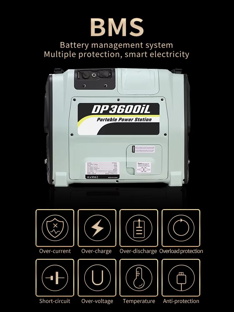 DP3600iL Portable Power Station detail 07