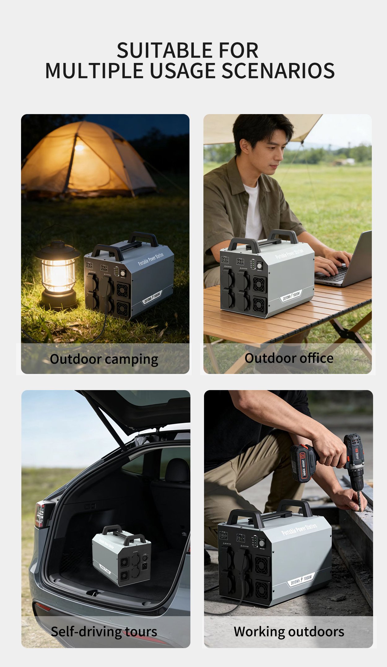 BP1000 Portable Power Station