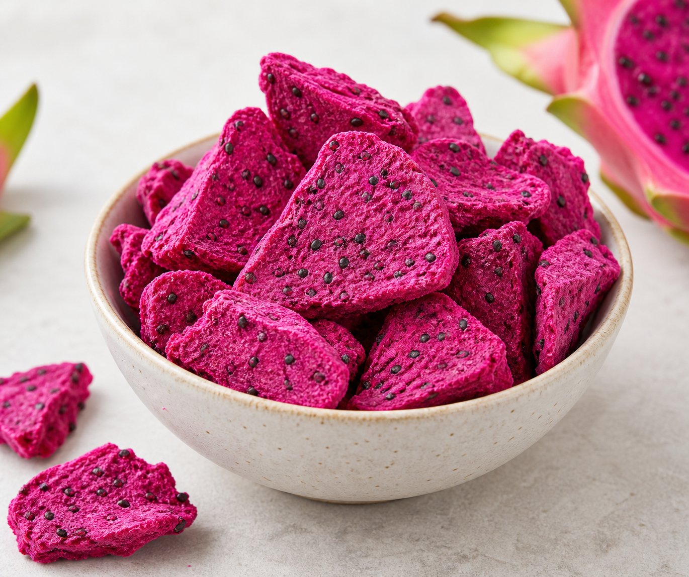 Freeze Dried Dragon Fruit