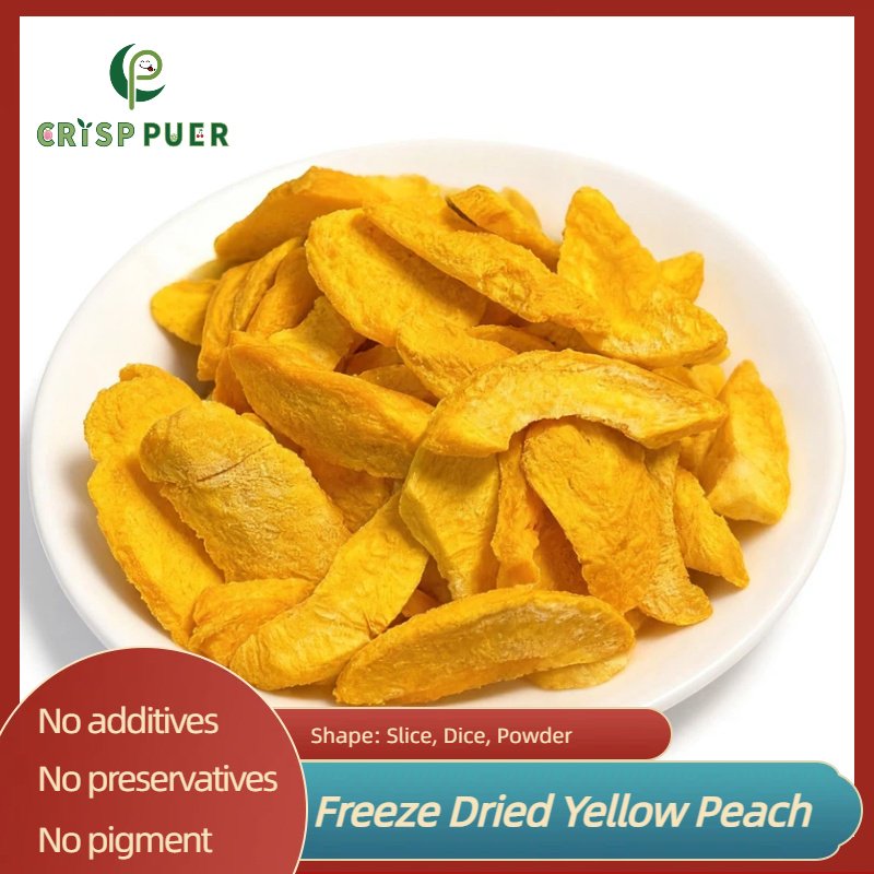Freeze Dried Yellow Peach freeze dried peach
