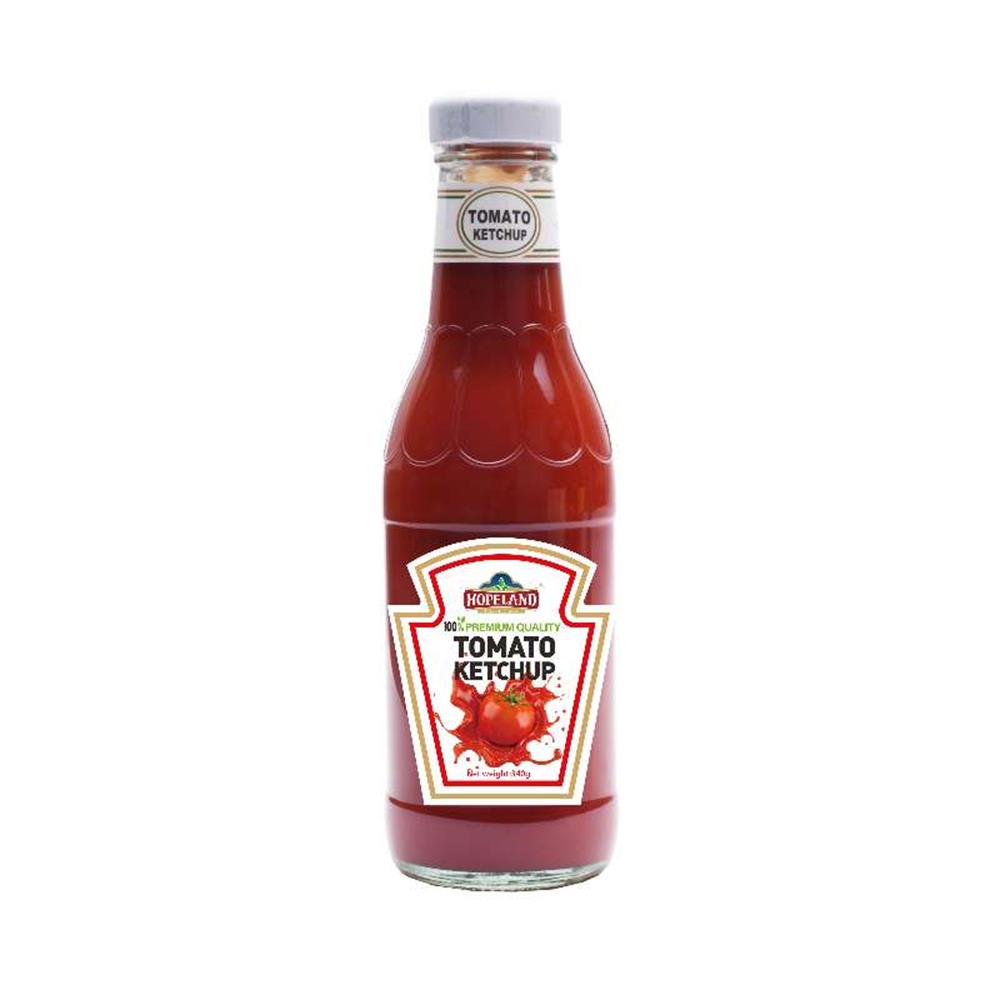 Glass Bottle Tomato Ketchup tomato ketchup