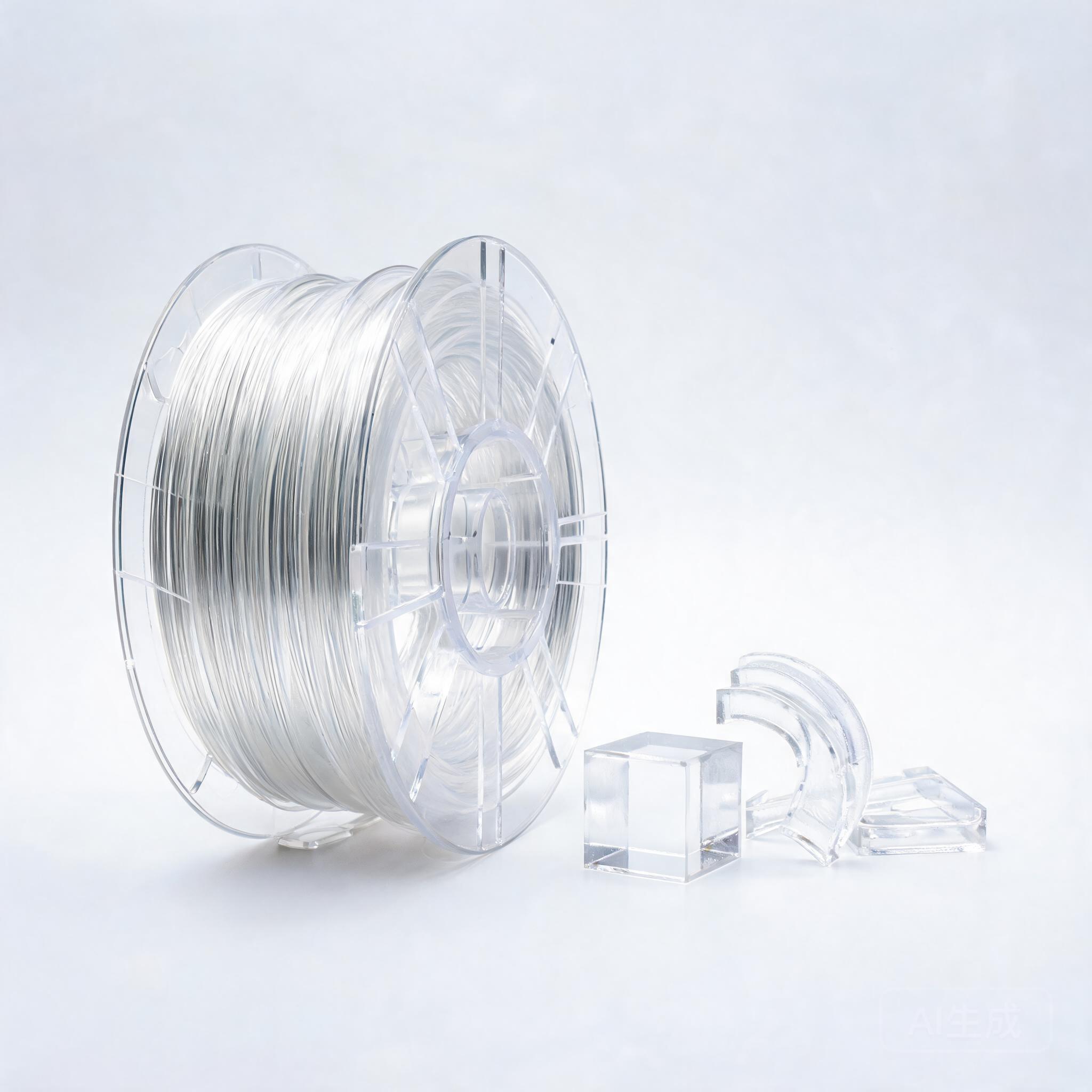 PETG Clear Filament 1.75mm — 2