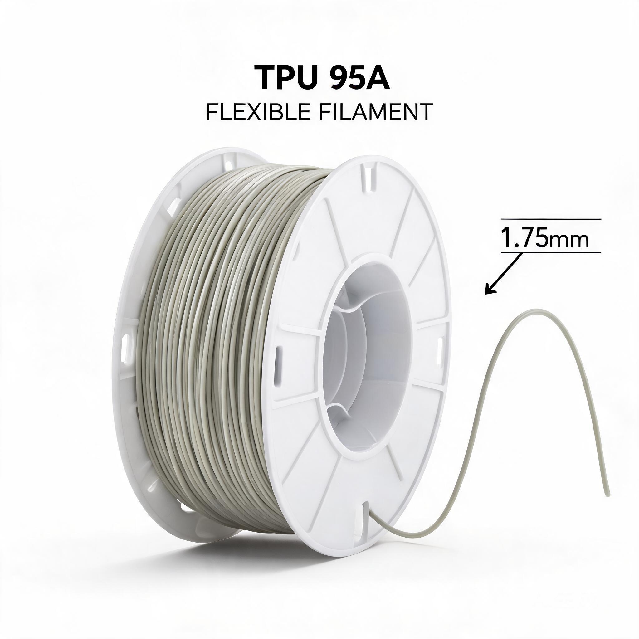 TPU 95A Flexible Filament 1.75mm TPU Flexible