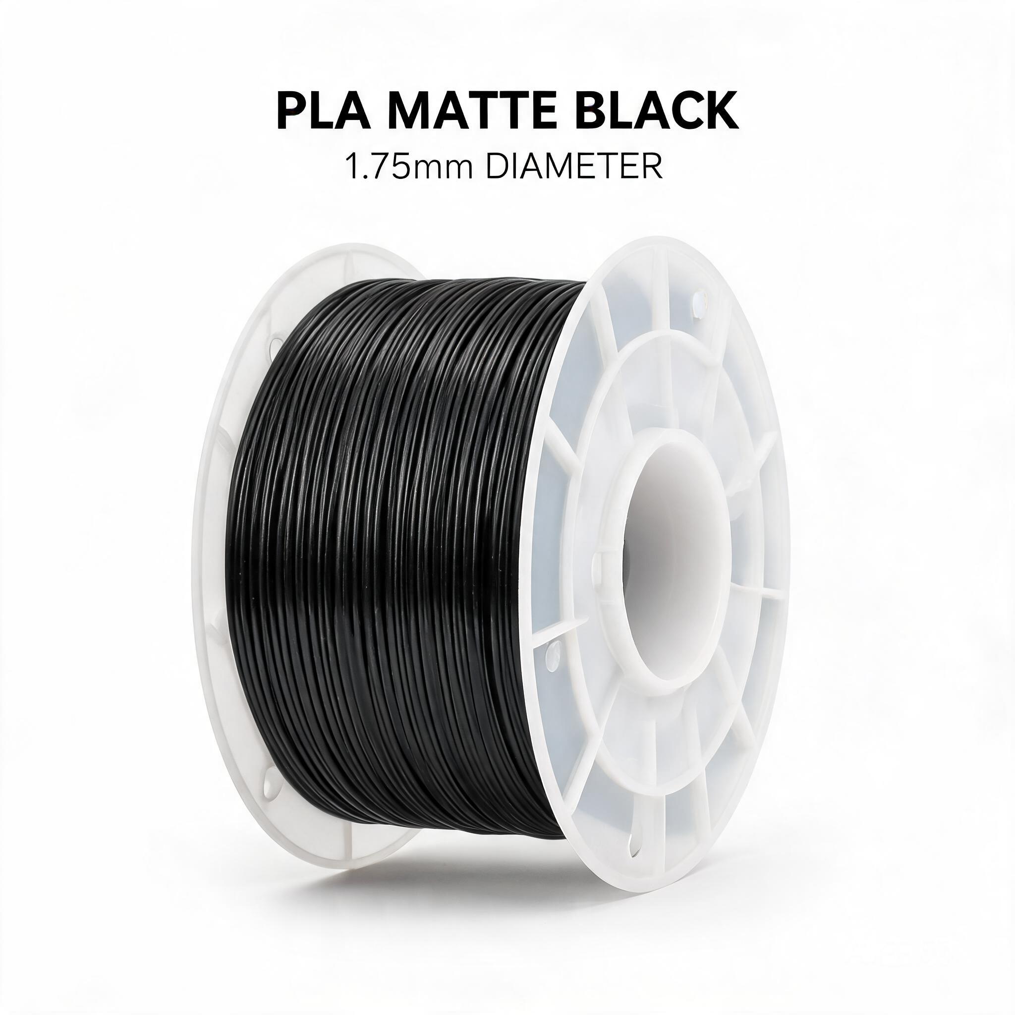 PLA Matte Black Filament 1.75mm PLA Filament
