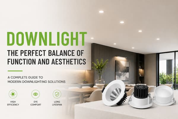 How to Choose LED Downlights for Your Market downlight factory in China