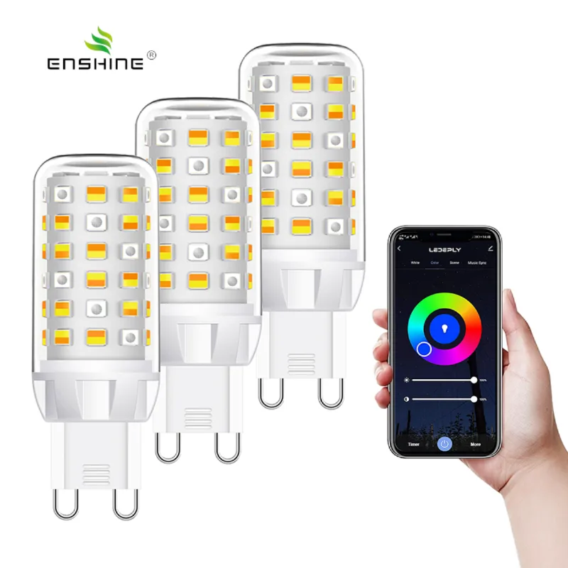 Smart RGBCW WiFi G9 G9 smart LED bulb