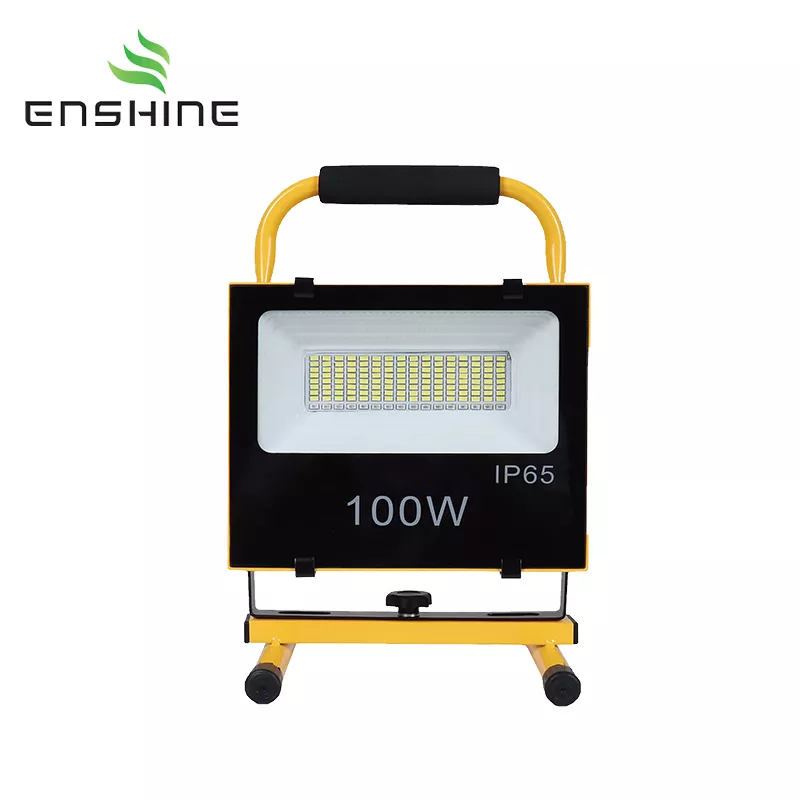 Portable Solar Work Light Solar Flood Light Portable Solar Work Light with Battery