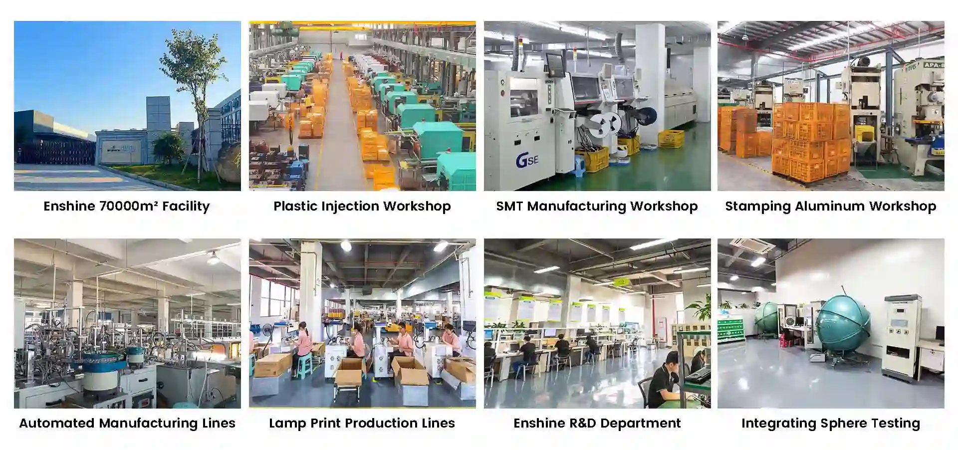 Enshine lighting factory in China