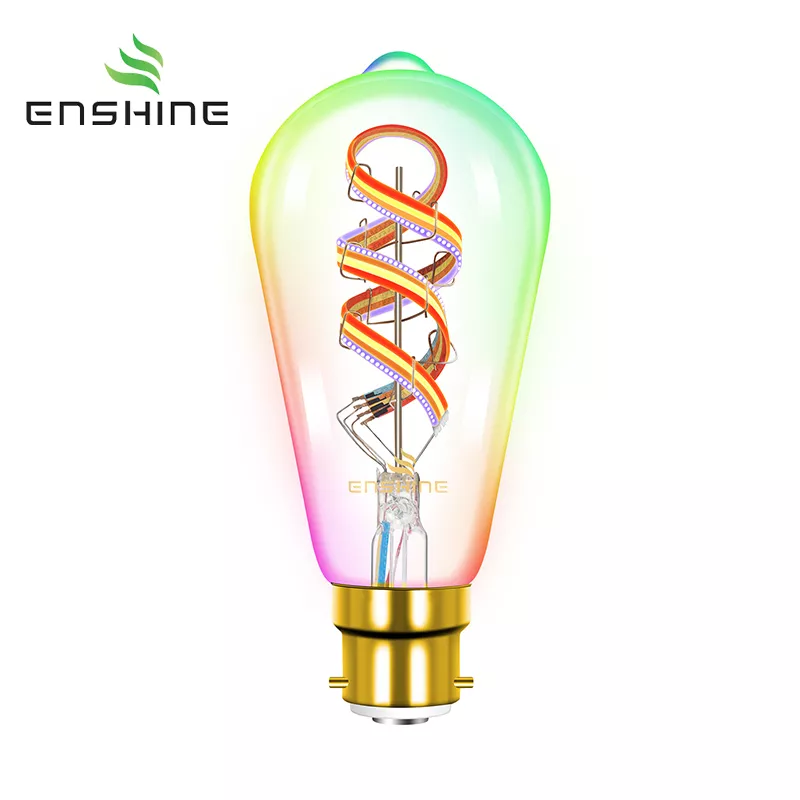 ST64 B22 Smart Light Bulb LED Candle Bulb Supplier for Wholesale Buyers