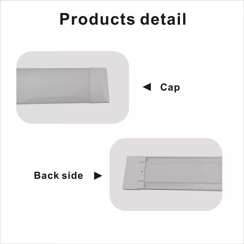 116mm width LED Batten Light Full PC Full PC Batten Light Manufacturer and Supplier