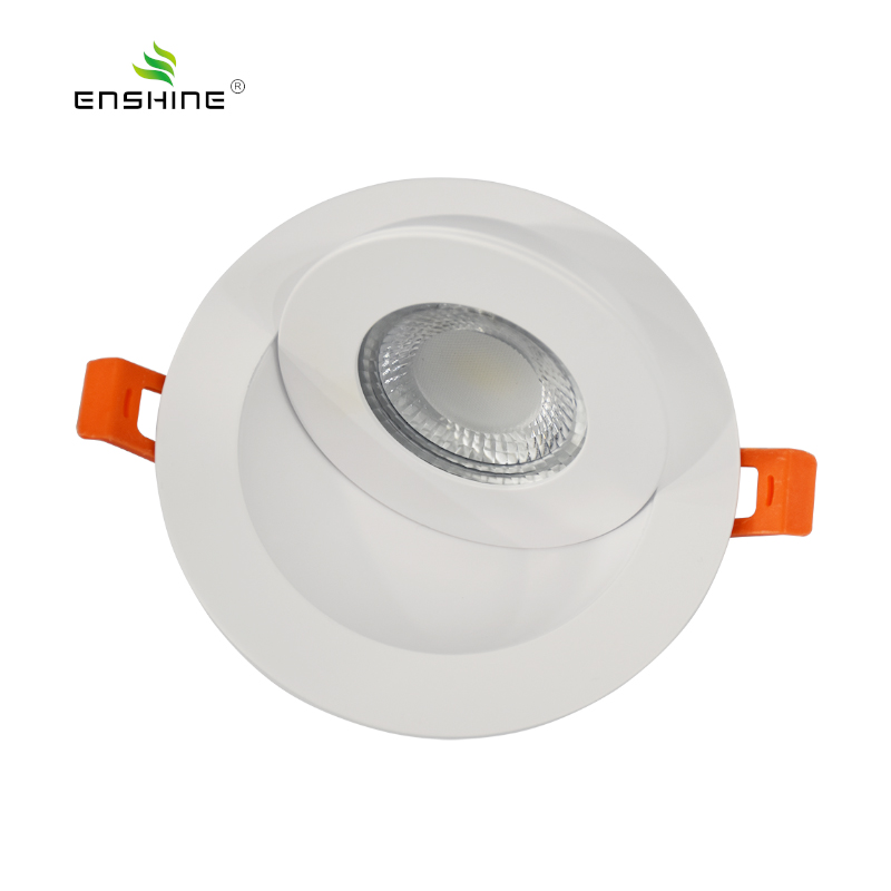 Rotatable Downlight Plastic LED 360° 2.5inch downlight