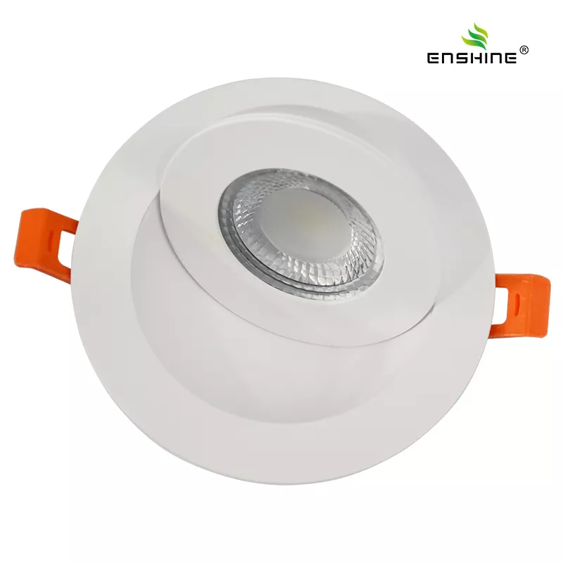 Rotatable Downlight Plastic LED 360° Adjustable Gimbal 2.5inch downlight