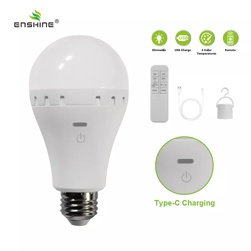3CCT Remoter Emergency Bulb LED Light Rechargeable 3CCT Remote emergency bulb