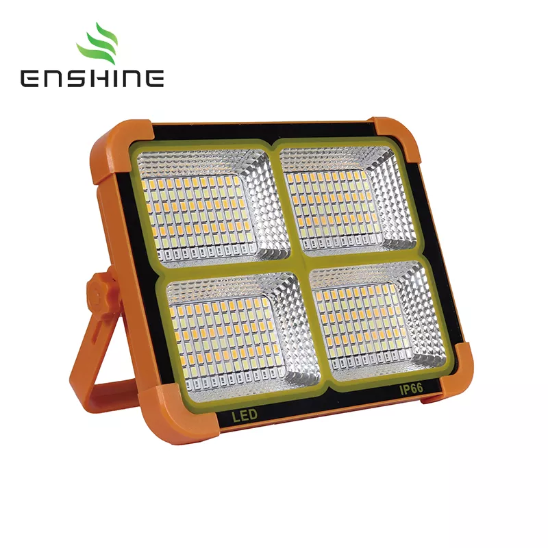 Solar Flood Light with Battery inside Enshine solar LED flood light