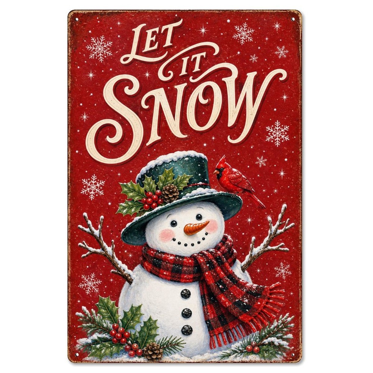 20 x 30 cm Rectangular Aluminum Print Aluminum and Tin Signs