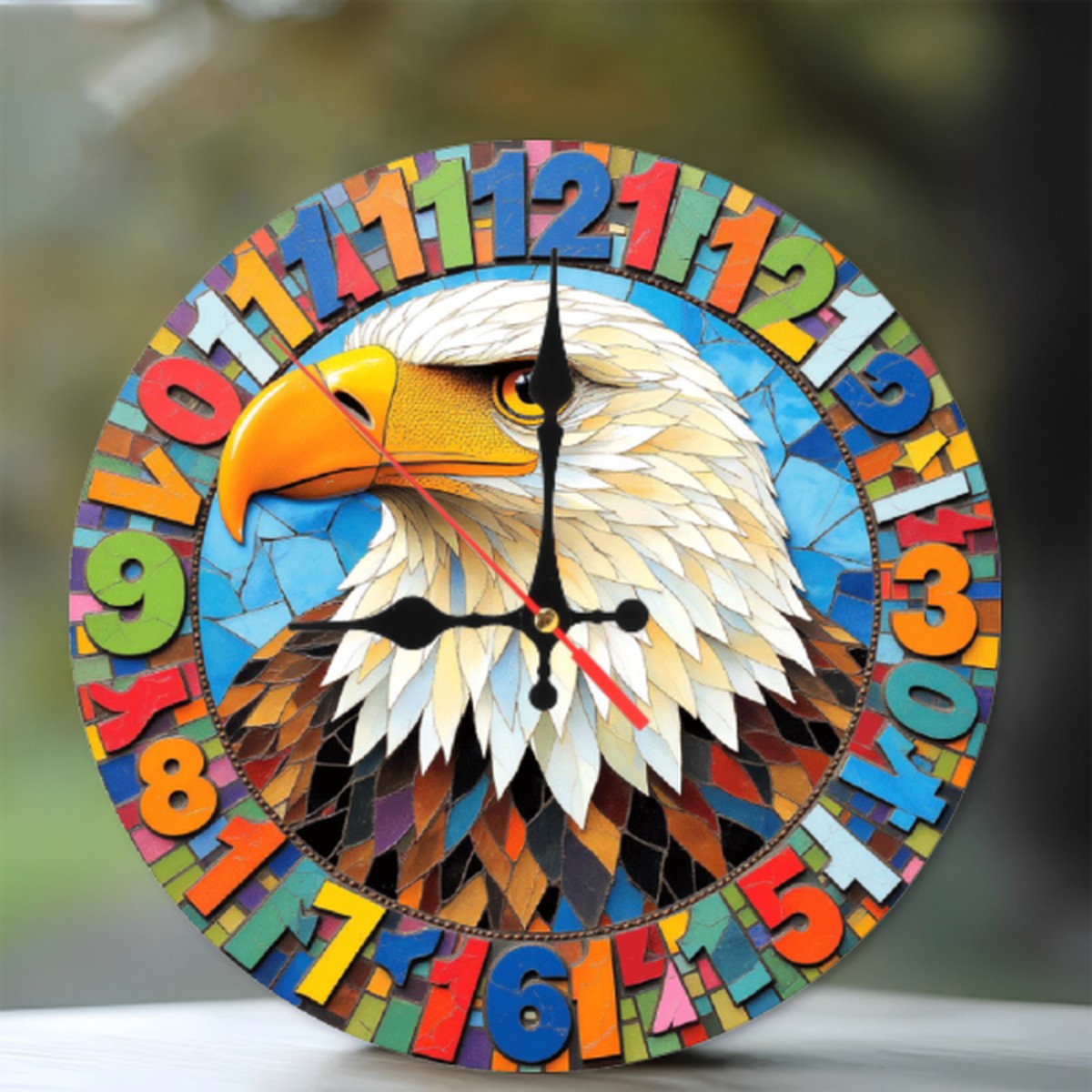 25 cm Round Wood Wall Clock Wall Clocks