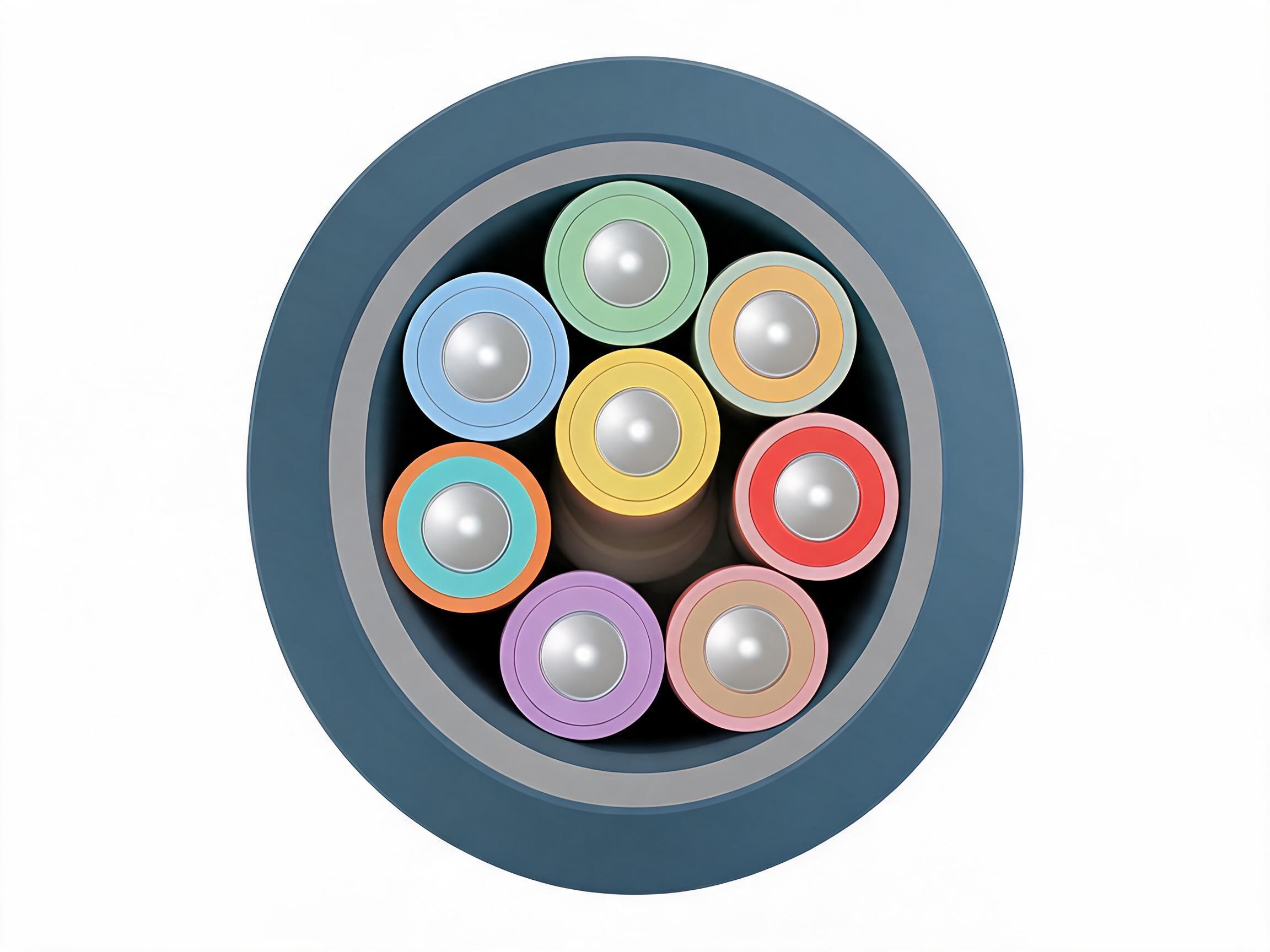Indoor Tight-Buffered Fiber Optic Cable tight-buffered