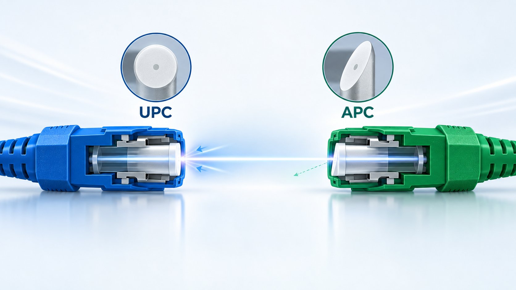 What Is the Difference Between UPC and APC Fiber Optic Connectors and Which Should You Choose? UPC connector