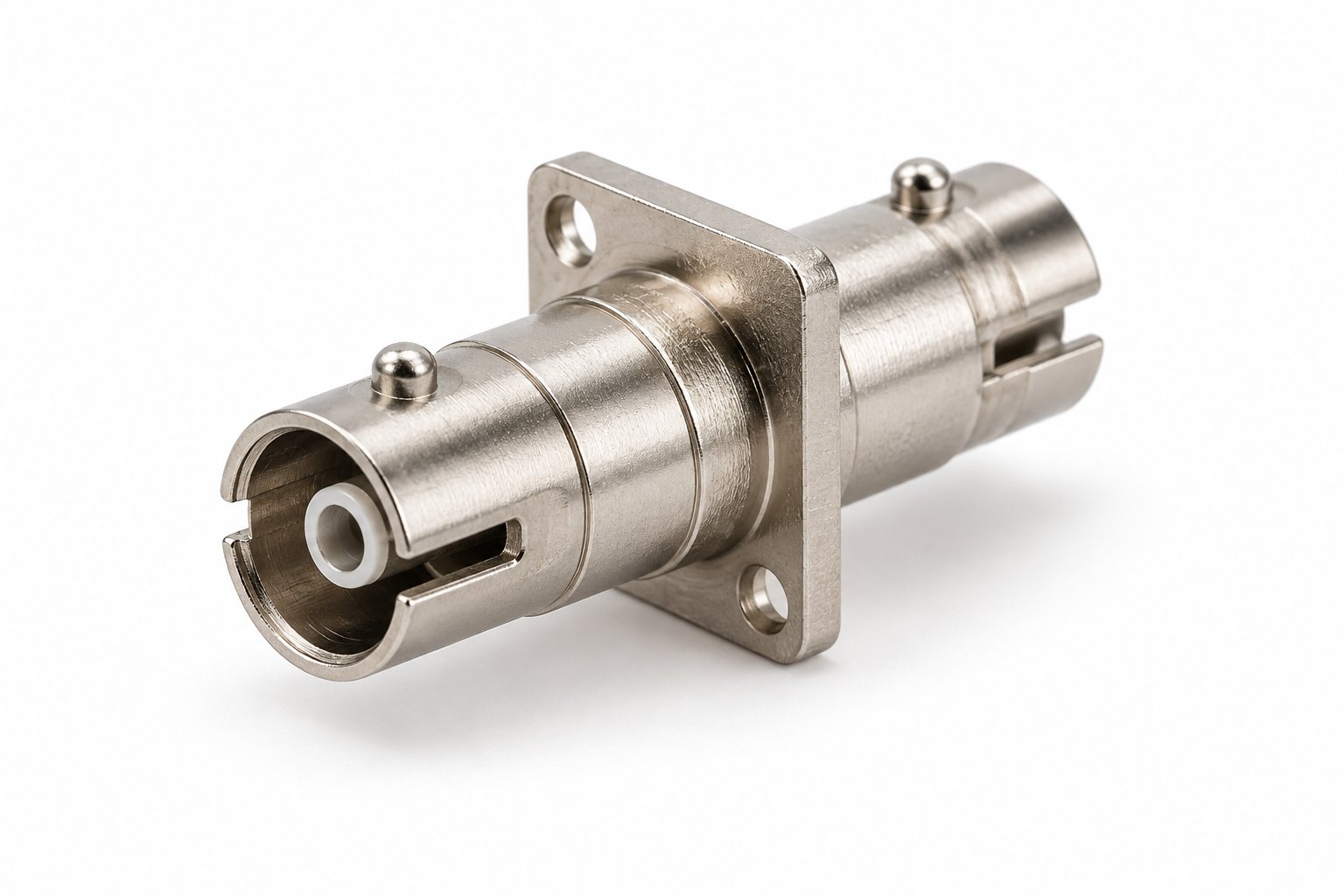ST Multimode Fiber Optic Adapter ST