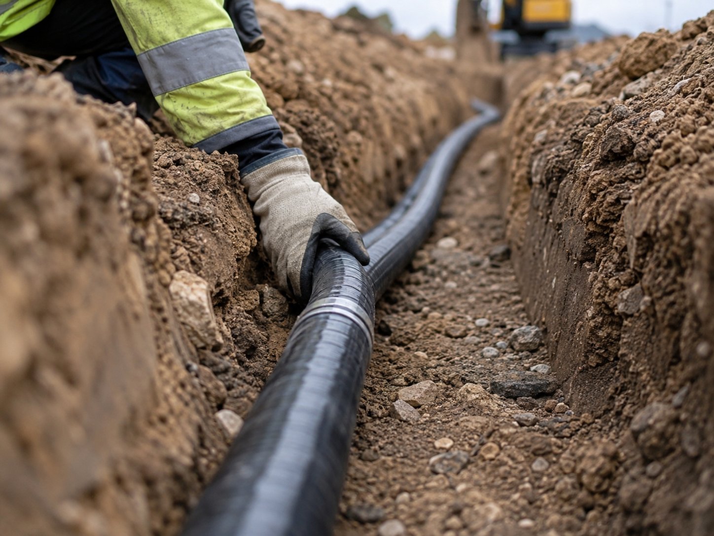 Armored Fiber Optic Cable direct burial