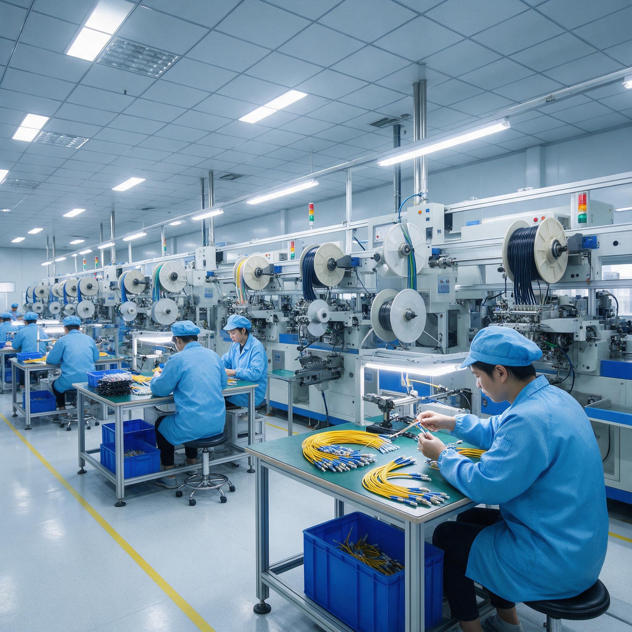 Nexora fiber optic manufacturing facility