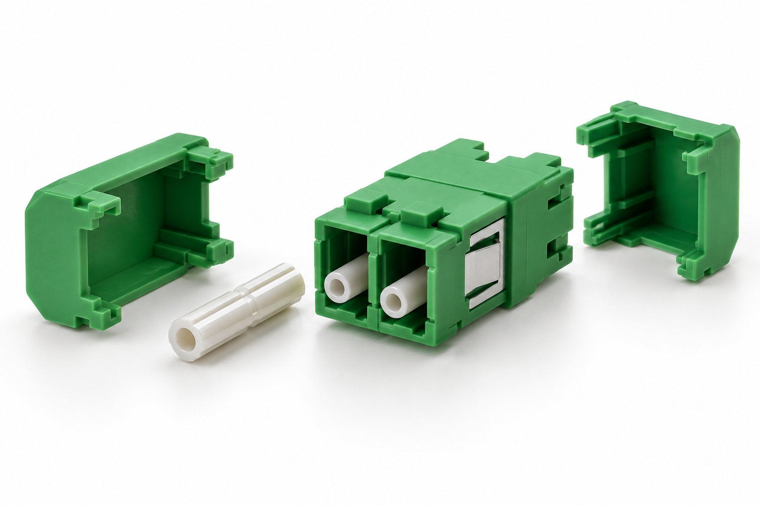 LC/APC Duplex Fiber Optic Adapter single mode