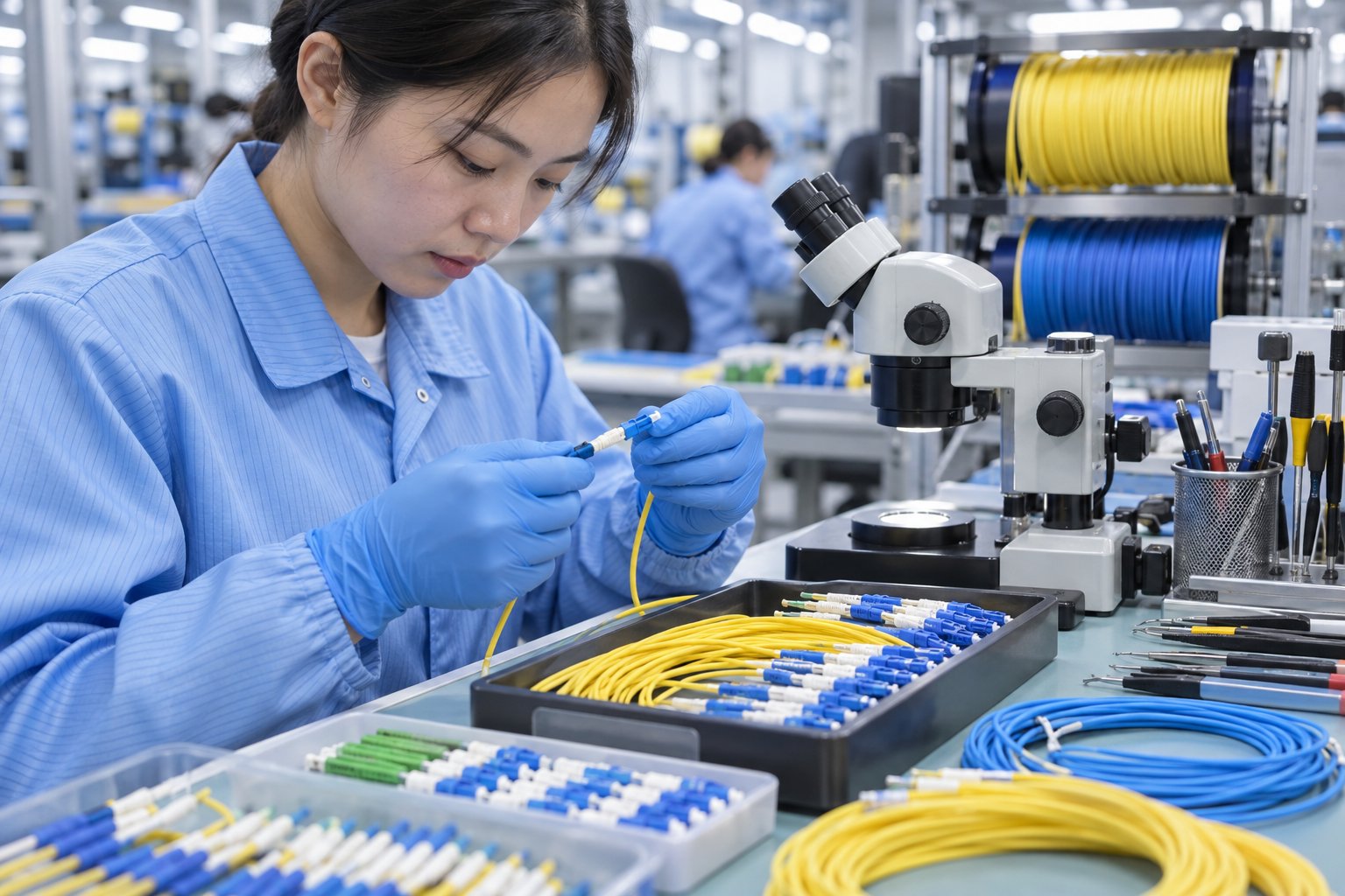 Nexora fiber optic manufacturing facility