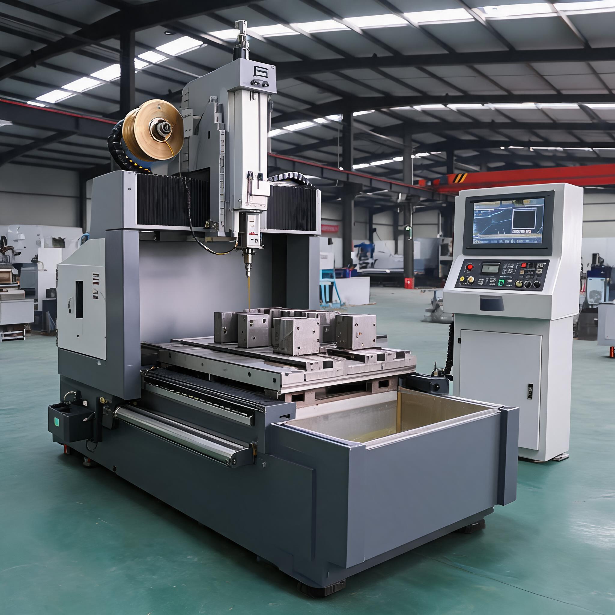 EDM Die Module – wire and sinker EDM machine for hardened D2/H13 tool steel inserts with ±0.004 mm tolerance