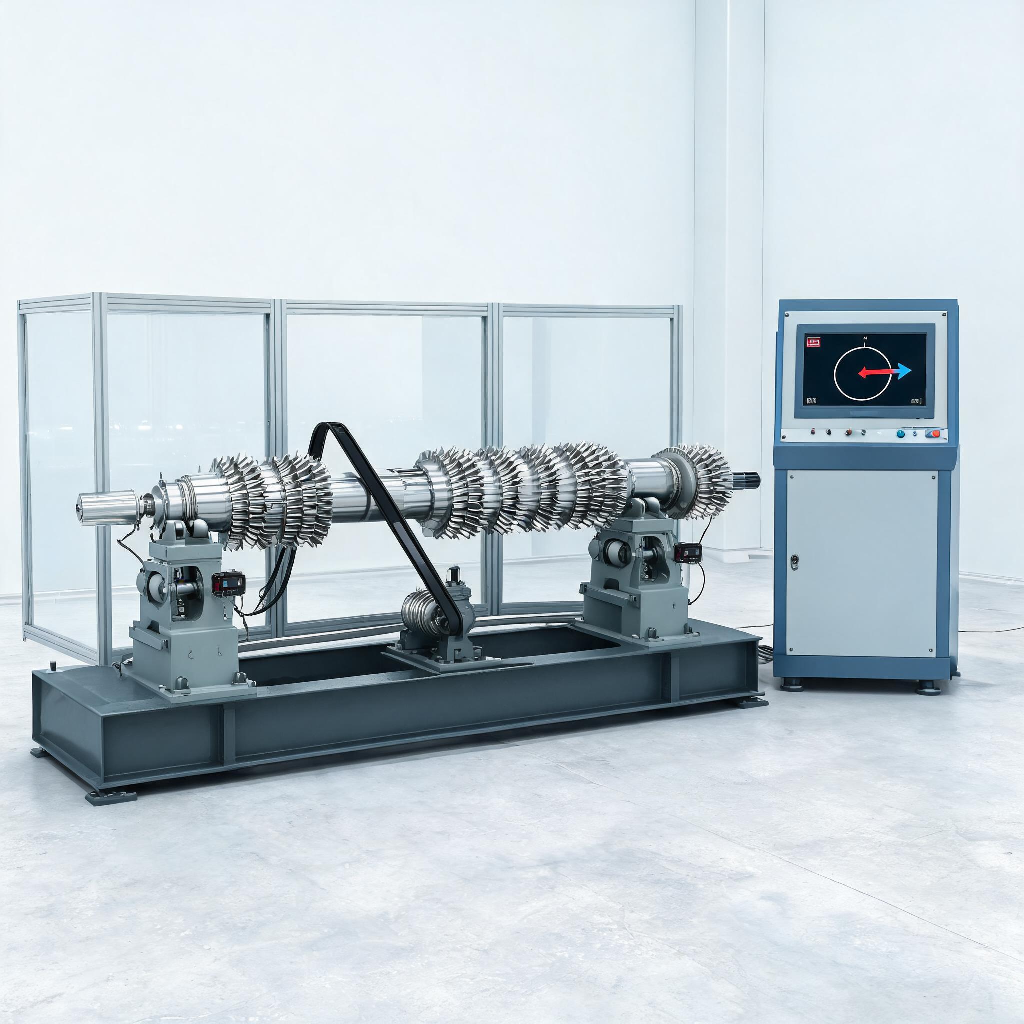 Turbine Rotor Balancing System turbine rotor balancing