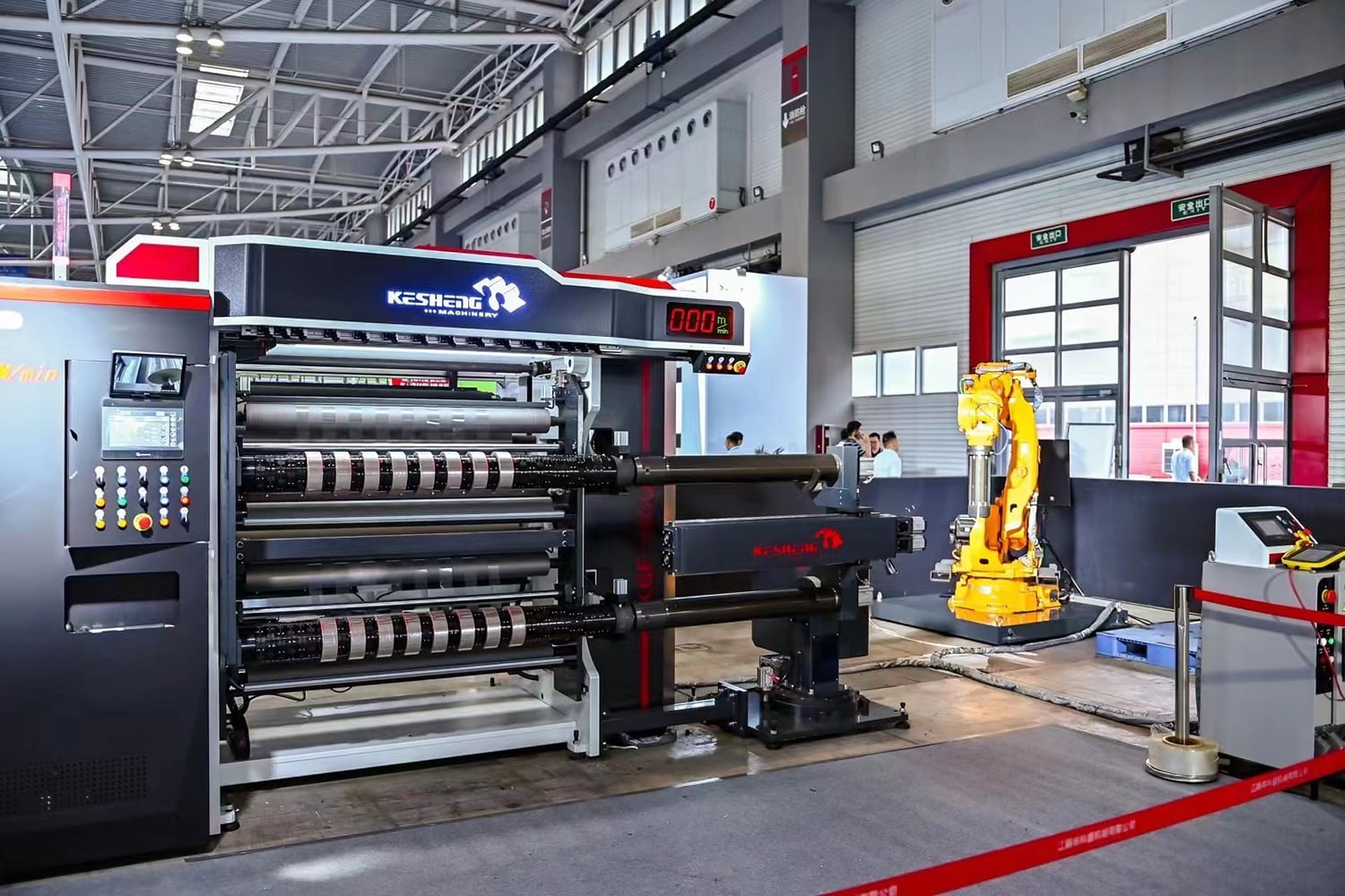KESHENG team at the Qingdao exhibition
