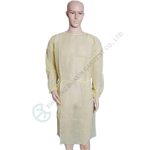 Nonwoven PP Disposable Surgical Gown for Hospital Use CE MDR Disposable Surgical Gown