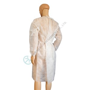White color dust proof lab clean room use isolation gown Isolation gown