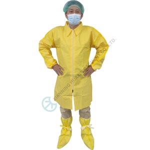Type 3B Chemical Resistant lab coat with Taped Seam EN 14605 Chemical resistant